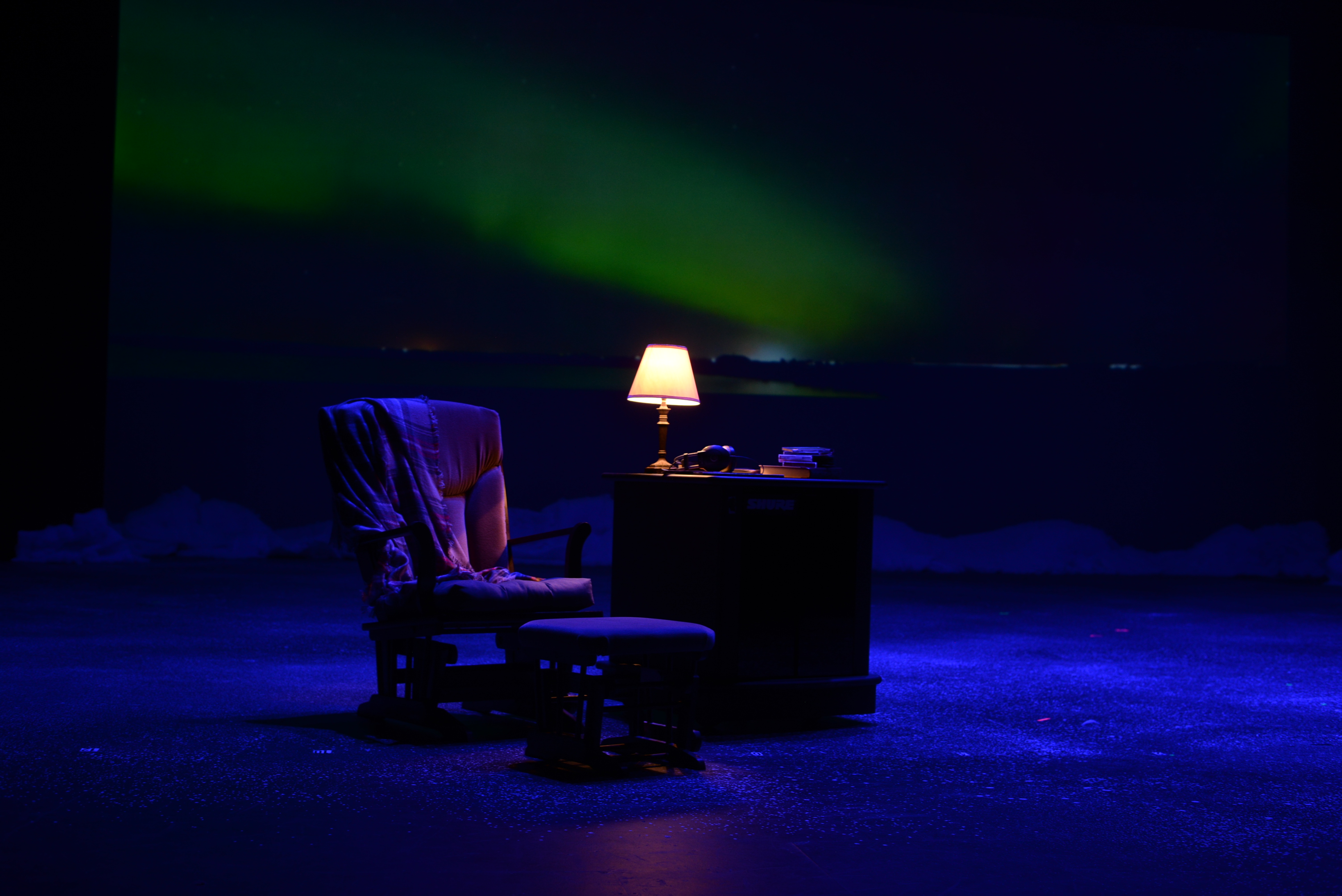 Almost, Maine
Chipola College, Marianna, Florida
Playwright - John Cariani
Director - Charles Sirmon
Scenic/Lighting Design - Constance R Smith
Costume Design - Zac West
Technical Direction - Constance R Smith
Photos - Joseph Daniel Williams