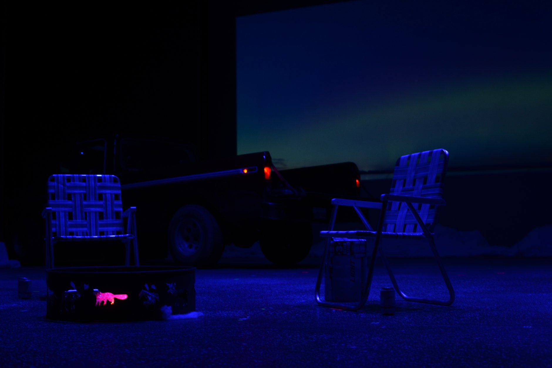 Almost, Maine
Chipola College, Marianna, Florida
Playwright - John Cariani
Director - Charles Sirmon
Scenic/Lighting Design - Constance R Smith
Costume Design - Zac West
Technical Direction - Constance R Smith
Photos - Joseph Daniel Williams